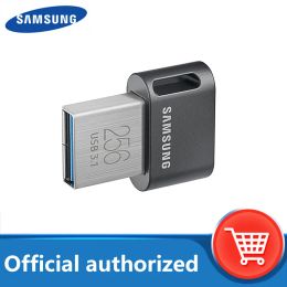 Drives Samsung FIT Plus USB Flash Drive 32GB Mini Flash drive 64GB Pen Drive USB 3.1 Tiny Memory Stick Storage Device 128GB 256G U Disc