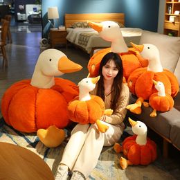 New Pumpkin Duck Plush Doll Creative Funny Toy Pillow Cute Valentine's Day Gift Wholesale
