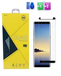 Case Friendly Tempered Glass for Galaxy S9 S8 Plus 3D Curved Full Cover Screen Protector for iPhone X 8 7 6s Plus5937233
