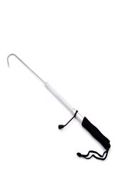 New Spear Hook Telescopic Sea Fishing Gaff Stainless With String Ice Aluminium Alloy Spear Hook Tackle Black8624430