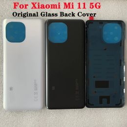 Frames Original Glass For Xiaomi Mi11 Battery Cover Spare Parts For Xiaomi M11 Mi 11 Battery Back Cover Door Phone Housing Case