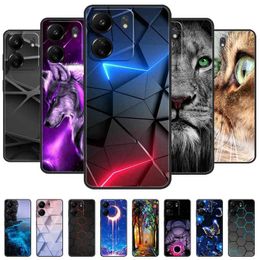 Cell Phone Cases For mi Poco C65 Case PocoC65 Luxury Painted Phone Silicon Back Cover For mi Poco C65 Cases C 65 Protective Shell Capas 240423