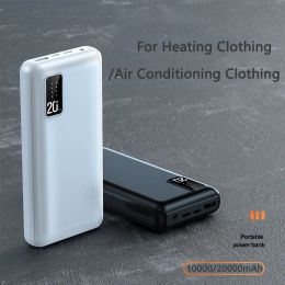 Gloves 20000mAh Power Bank External Battery Pack for Heating Vest Jacket Gloves Poverbank Portable Charger for iPhone Xiaomi Powerbank