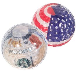Balls 2 Pcs Batting Practise Balls Train Golf Rubber Small Golfer Training Gift Golfs Synthetic Golfing Accessory Miss