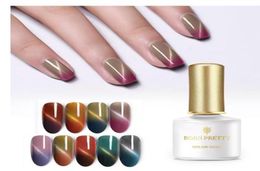 BORN PRETTY Thermal Magnetic Nail Gel 6ml Cat Eye Temperature Color Changing Gel Polish Soak Off Nail Art UV Gel Varnish Lacquer5133278