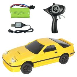 Cars LDRC LDA01 LDA02 RX7 NSX RTR 1/18 2.4G 2WD RC Car Drift Vehicles LED Lights Full Scale Controlled Model Children Toys Gifts