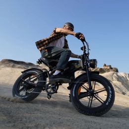 Fat Lastik Dağ Off-Road Ebike Sport E Bike City Electric Bisiklet 250W E-Bisiklet V20 Fatbike Europa