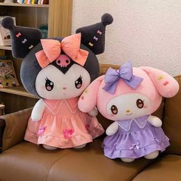 Wholesale cute Kuromi plush toys Children's games Playmates Holiday gifts room decor claw machine prizes kid birthday Christmas gift 41cm51CM66CM