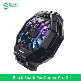 Coolers Original Black Shark 4 3 Pro 2 Pro Fun Cooler Liquid Cooling Fan Back Clip for Xiaomi Mi 10 Pro Rog 2 Pro 3 Red Magic Funcooler