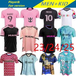 2023 2024 Miami Soccer Jerseys CF 24 25 football shirt men kids kits Player Fans version adultS 2024 2025