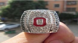 Ohio State 2014 CJones National Championship Ring with Wooden Display Box Souvenir Men Fan Gift Whole Drop 8996072