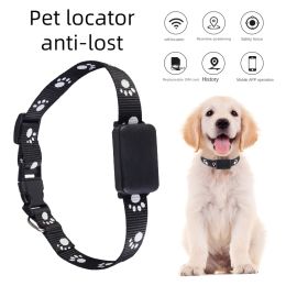 Trackers Pet GPS Tracker Waterproof Location Adjustable Collar GSM AGPS LBS Wifi RealTime Call Remote Control GPS Locator For Cats Dogs