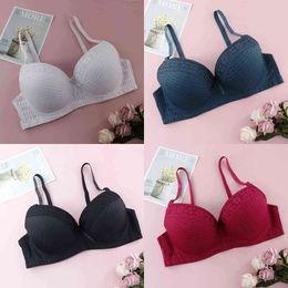 Plus Xiushiren Size Women Bra 42-48 C D E Cup Underwear No-padding Brassiere Comfort Female Lingerie with Convertible Straps 211110 up ssiere omfort onvertible