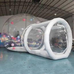 wholesale Kids Party Clear Inflatable Bubble Tent With Balloons Inflatable Bubble House Tent For Outdoor Dates Camping