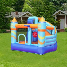 Inflatable Moonwalk USA Castle Bounce House Indoor Toys Outdoor Jumping Jumper Kid Party Entertainment Bouncer Slide Backyard Yard Game Play Playhouse with Target