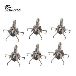 Darts 8 Pcs 100 Grain Judo Small Game Target Points Arrow Points Archery Arrow Head Hunting Stainless Steel Broadhead Outdoor Sports
