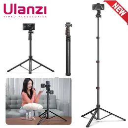 Tripods Ulanzi TB64z 1.6M Selfie Stick Tripod Kit with Remote Control Extended Tripod Stand for Gopro Sony Canon DSLR Camera Smartphone