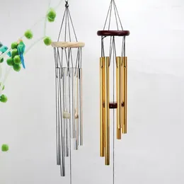 Decorative Figurines Hanging Wind Chime Aluminum Tube For Garden Patio Decor Soothing Melody Outdoor Bell Birthday Gift Idea