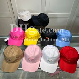 Triangle Brand Caps Designer Baseball Cap For Men Women Street Casual Hat Fashion Versatile Sports Hat Outdoor Sun Hat 10 Colours Hat