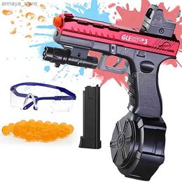 Gun Toys Electric Blaster Toy Gun For Kids Adults Splatter Ball Gun With 10000 Ammo Tiktok Toys Dropshipping GiftsL2404