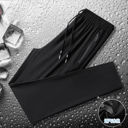 Pants 2023 New Summer Cargo Sweatpants Outdoors Men Sportswear Black Grey Joggers Casual Cotton Track Pants Size 6XL 7XL 8XL