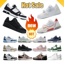 Casual Shoes Low Men Women Color Block Black White Green Blue Suede Mens Womens Trainers Outdoor Sports Sneakers Walking Jogging hot sale 2024 36-45