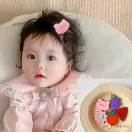 Hair Accessories Baby Headwear Girls Hairpin Children Broken Hair Artifact Bangs Stickers Do Not Hurt Hair Cute Princess Hair Accessories