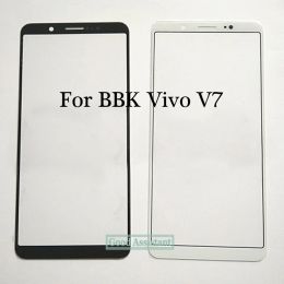 Philtres Black/White High Quality 5.7 inch For BBK Vivo V7 lens Glass screen front outer glass lens Free Shipping