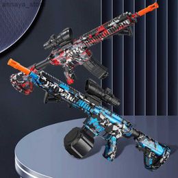 Gun Toys New M4/M416 Toy Gun Beads Boy Outdoor Game The Same Model Multi-color Optional Mailing Box PackagingL240425