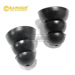 Accessories EARMOR Earplug Silicone Replacement Earplugs Accessories for M20 and M20T Three Layer Silicone InEar Earphone Covers Cap