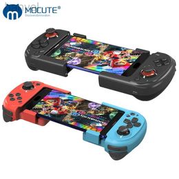 Game Controllers Joysticks Mocute 061 Wireless Gamepad Wireless Left Right Split Game Controller Bluetooth Gaming Joystick for Android for IOS for PC d240424