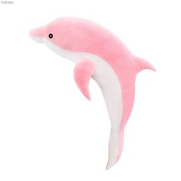 Plush Dolls 30CM Dolphin Doll Pillow Plush Toy Cute Marine Animal Rag Doll Childrens DollL2404