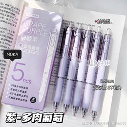 Yatniee 5pcs Kawaii Pens Japanese Stationery Supplies Aesthetic Office Accessories Cute School Teacher Gift