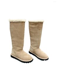 Boots Two Colours Tall Snow Fashion Casual Simple Warm And Comfortable 2024 Winter 0119