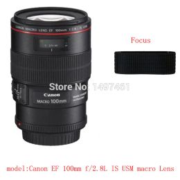 Filters Lens Focus Rubber Ring/Rubber Grip Repair Succedaneum For Canon EF 100mm f/2.8L IS USM macro lens