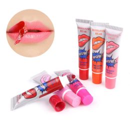 Sets Romantic Bear 6 Colors Tear Pull Lipgloss Waterproof Long Lasting Liquid Lip Tint Lipstick Gloss Sexy Summer Lips Makeup TSLM1