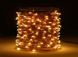 33 ft 100 LED String Lights With Remote Control Waterproof Outdoor Decorative Lights 110V Spool Package Design4690642