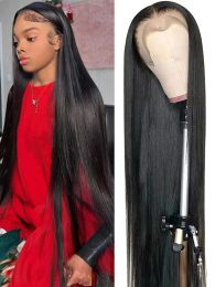 Wigs 30 40 Inch 13x4 13x6 HD Lace Front Human Hair Wigs Brazilian Bone Straight Lace Frontal Wigs 7X5 Glueless Human Hair For Women