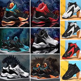 Atmungsaktive Basketballschuhe Herren Designer Sneakers Reibung Sound Anti-Slip-Wear-resistente leichte Spielstiefel Schüler Tennisschuhe Outdoor Training Schuh 36-46