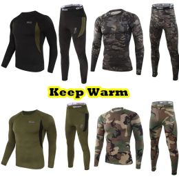 Necklaces Thermal Underwear T Shirt Sets Fleece Tactical Shirts Army Military Camping Trekking Climbing Hiking Skiing Underwear Clothes