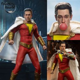 Dolls In Stock TOYS BATTALION TB007 1/6 Collectible Figure Shazam Zachary Levi 12inches Action Body Doll Full Set Model for Fans Gift