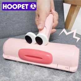 Combs HOOPET Cat Hair Remover Roller Dog Fur Removing Tool Self Cleaning Base Easy to Operate Animal Hair Removal Pet Supplies