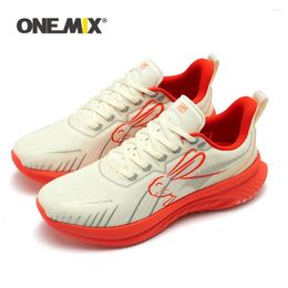 Casual Shoes ONEMIX 2024 Sneakers Buffer Running Heavyweight Runners Men Non-slip Breathable Lightweight Outdoor Sport