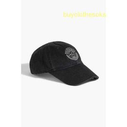 Luxury Hat Fashion Designer Cap Baseball Cap Luxury Fashion Brand Mens Embroidered Cotton Baseball Hat Black