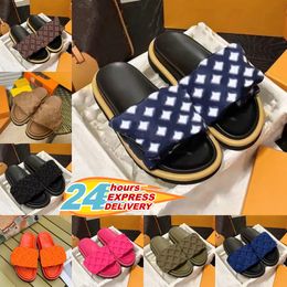 Fashion Comfort Designer Slippers summer outdoor shoe luxury Sandals Flip Flop slide low top loafers bloom sandal Woman Hotel Slipper