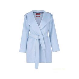 Designer Coats Cashmere Coats luksusowe płaszcze płaszcze damskie Maxmaras może być na zamówienie jesień i zimowe damskie kurtkę z kapturem