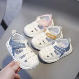 Sandals Baby Girls Sandals Summer Boys Casual Shoes Children Beach Sandals Kids Soft-soled Anti-slip Infant Toddler Shoes 0-3 Years 240423