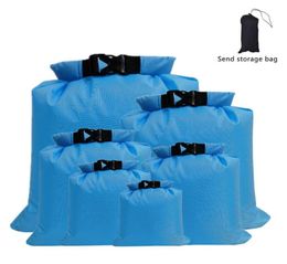 6 PCS Outdoor Waterproof Bag Dry Sack for Drifting Boating Floating Kayaking Beach Fishing Kayak Accessories1325620