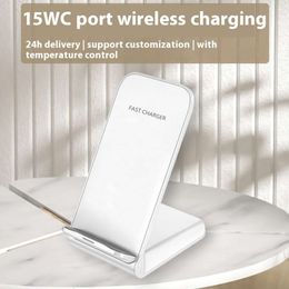 Stand Wireless Charger جديد مناسب لـ Apple Huawei الهاتف المحمول الشاحن اللاسلكي الشاحن اللاسلكي الشحن السريع