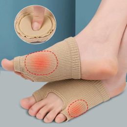 Treatment 2pcs Toe Separator Hallux Valgus Bunion Corrector Orthotics Feet Bone Thumb Adjuster Correction Pedicure Sock Straightener